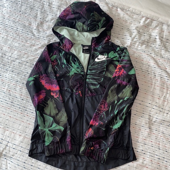 Nike Girls Windbreaker Jacket - Picture 1 of 7